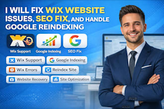 fix wix website issues seo fix and handle google reindexing