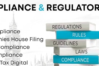handle compliance,companies house filing and hmrc compliance