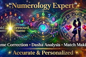 do numerology name correction and lucky number for success