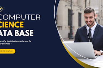 be your computer science and data manager