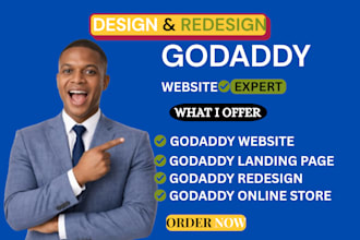 do godaddy website or redesign godaddy domain godaddy seo or hostinger