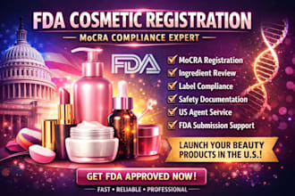 do fda cosmetic product registration and mocra compliance for your brand