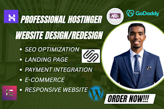 build hostinger website design wordpress website hostinger website redesign