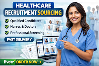 source and screen top healthcare candidates