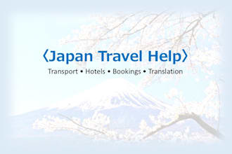 be your japan travel assistant for any questions