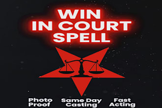 do fast justice spell, win court case, resolve legal issues