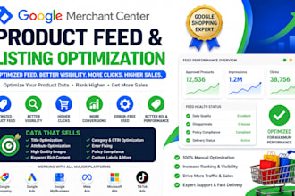 optimize your google merchant center product feed online store