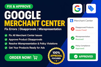fix google merchant center suspension errors and product disapproval fast