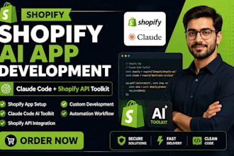 build shopify app claude code ai toolkit shopify development shopify API