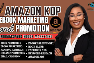 do book ebook marketing and promotion for your ingramspark and amazon kdp book