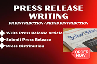 do press release and PR distribution