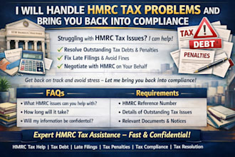handle hmrc tax problems and bring you back into compliance