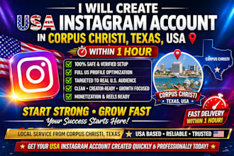 usa tiktok account, USA instagram account, with creativity program eligible