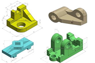 create precise 3d mechanical part animation cad model and product demonstration