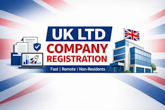 create UK ltd company for freelancers dropshipping and online business