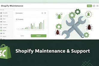 handle shopify maintenance support updates and bug fixes for your store