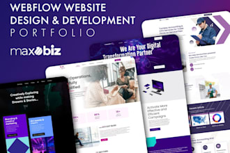 design or redesign webflow wbebsite and convert figma to webflow expert website