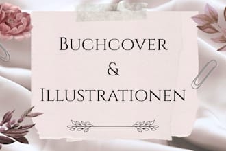individuelles buchcover und illustrationen erstellen