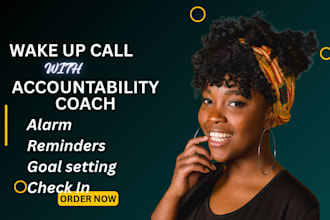 create a fun and motivating wake up call video message