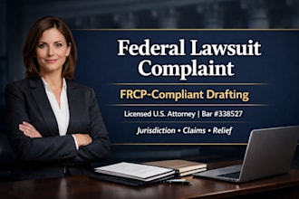 write a compelling federal lawsuit complaint