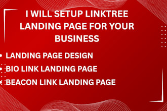 create compelling linktree landing page for your business