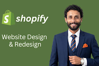 build and redesign shopify stores
