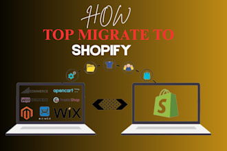 migrate or fix  big cartel website ecwid bigcommerce opencart to shopify