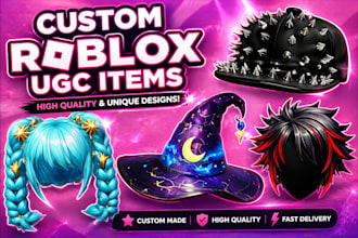 e high quality roblox ugc accessories