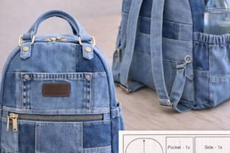 create backpack sewing pattern PDF