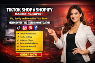 do tiktok monetization, shopify social media marketing, fb, ig and tiktok shop