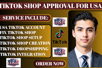create USA tiktok shop tiktok shop setup USA tiktok account tiktok ads account