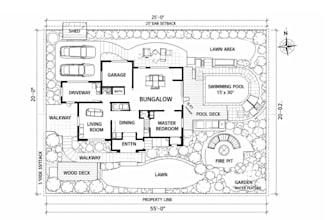 draw site plan, plot plan, master plan for city permit in autocad very fast