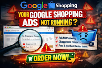 fix google shopping ads not running
