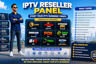 create stable panel, strong 8k, lion ott, mega ott, dream 4k, trex panel