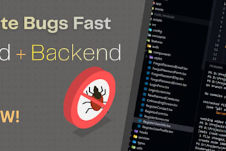 address frontend and backend bugs, problems, and performance issues