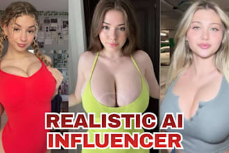 train ai model ai influencer comfyui nsfw sfw ai images for instagram and fanvue