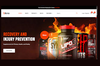 build private label supplement shopify store supplement store supplement website