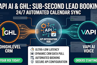 integrate vapi ai with gohighlevel via custom webhooks and API keys, automation