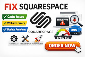 fix squarespace website not updating cache issues live website errors fast