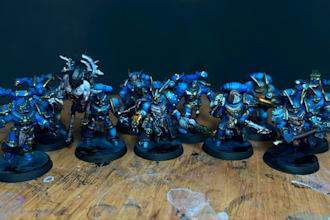 3d print and hand paint 3d miniatures warhammer armies 40k resin fdm printing