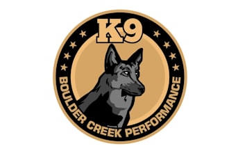 make super logo for pets k9 training and importing business