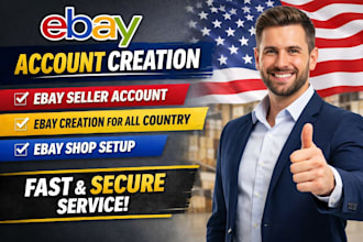 do a verified ebay account USA UK with full setup for dropshipping