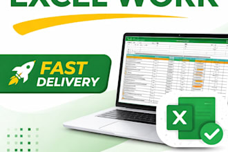 do data entry, excel work, copy paste job