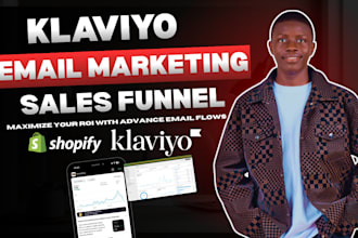 setup klaviyo flows, klaviyo email marketing and klaviyo email flows for shopify