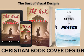design your christian book cover for devotionals bible study faith book
