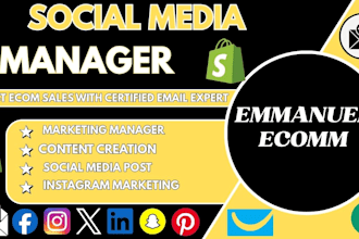 be social media manager social media marketing facebook ads contest creator