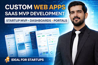 build a custom saas mvp or web application