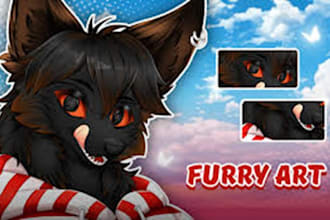 create a professional fursuit ready furry reference sheet for your fursona