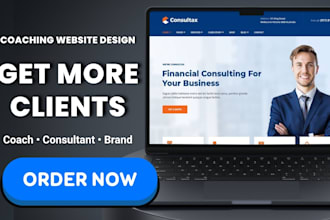 design a coaching, consulting or personal brand website that attracts clients