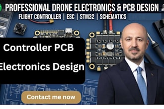 develop esc and drone flight controller pcb, stm32 schematic, pixhawk firmware